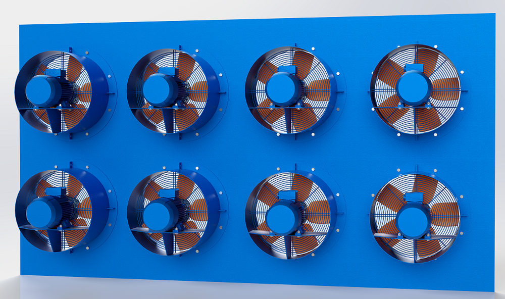 FANS FOR DYNAMIC CONTROLLED ATMOSPHERE 